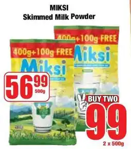 Boxer MIKSI Skimmed Milk Powder offer