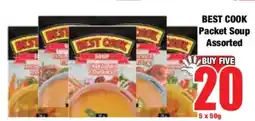 Boxer BEST COOK Packet Soup Assorted offer