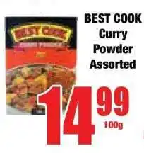Boxer BEST COOK Curry Powder Assorted offer