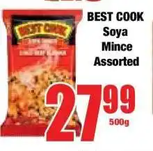 Boxer BEST COOK Soya Mince Assorted offer