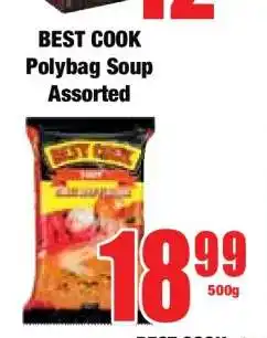 Boxer BEST COOK Polybag Soup Assorted offer