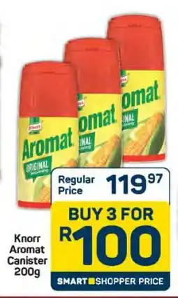 Pick n Pay Hypermarket Knorr Aromat Canister 200g offer