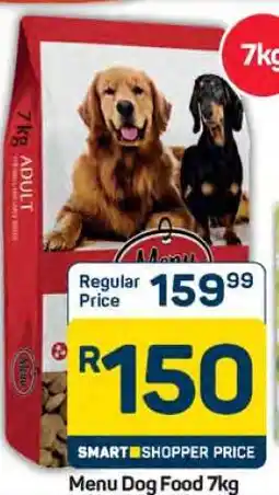 Pick n Pay Hypermarket Menu Dog Food 7kg offer