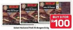 Pick n Pay Eskort Marinated Pork Rib Burgers offer