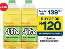 Pick n Pay D'Lite Pure Cooking Oil offer