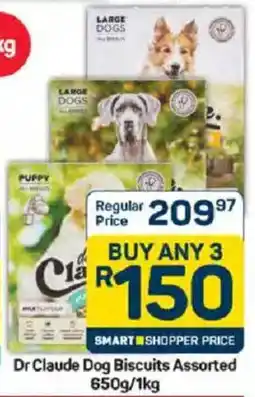 Pick n Pay Dr Claude Dog Biscuits Assorted offer