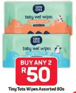 Pick n Pay Tiny Tots Wipes Assorted offer