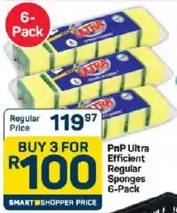Pick n Pay PnP Ultra Efficient Regular Sponges offer