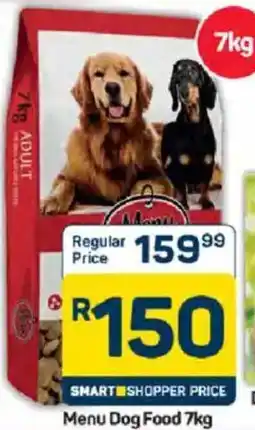 Pick n Pay Menu Dog Food offer