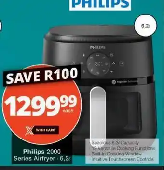Checkers Philips 2000 Series Airfryer offer