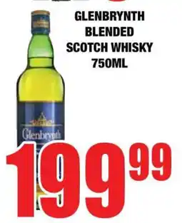 Boxer GLENBRYNTH BLENDED SCOTCH WHISKY 750ML offer