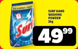 Usave Surf hand washing powder offer