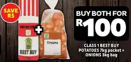 Usave Class 1 Best Buy Potatoes and Onions offer
