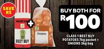 Class 1 Best Buy Potatoes and Onions