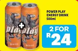 Usave Power play energy drink offer