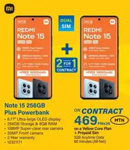 Incredible Connection Redmi Note 15 256GB Plus Powerbank offer