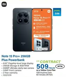 Incredible Connection Redmi Note 15 Pro+ 256GB Plus Powerbank offer