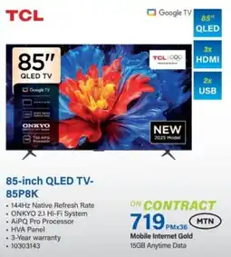 Incredible Connection TCL 85-inch QLED TV offer