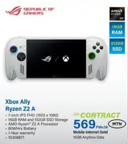 Incredible Connection Republic of Gamers Xbox Ally Ryzen Z2 A offer