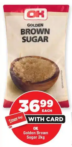 OK Foods OK Golden Brown Sugar offer