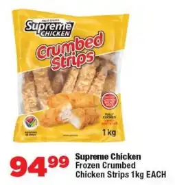 OK Foods Supreme Chicken Frozen Crumbed Chicken Strips offer