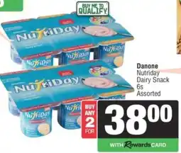 Spar Danone Nutriday Dairy Snack Assorted offer