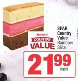 Spar SPAR Country Value Rainbow Slice offer