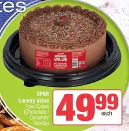 Spar SPAR Country Value Iced Cakes offer