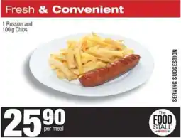 Spar Russian and Chips offer