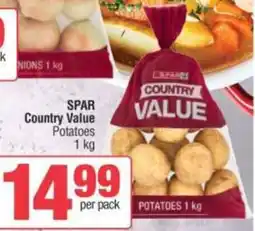 Spar SPAR Country Value Potatoes offer