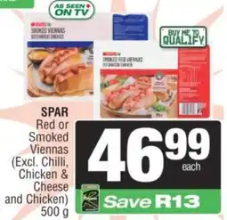 Spar SPAR Red or Smoked Viennas offer