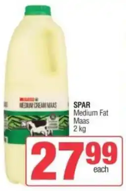 Spar SPAR Medium Fat Maas offer