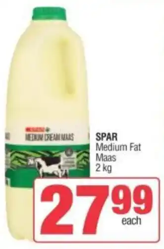 Spar SPAR Medium Fat Maas offer