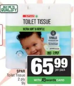 Spar SPAR Toilet Tissue 2 ply offer