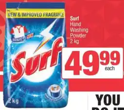 Spar Surf Hand Washing Powder offer