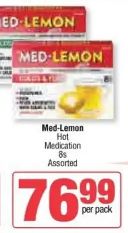 Spar Med-Lemon Hot Medication Assorted offer