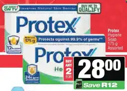 Spar Protex Hygiene Soap Assorted offer