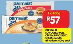Shoprite Parmalat flavoured full cream processed cheese slices offer