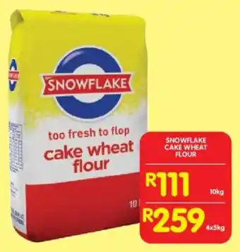 Shoprite Snowflake cake wheat flour offer