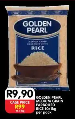 Shoprite Golden pearl medium grain parboiled rice offer