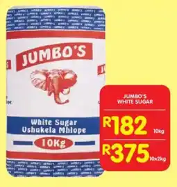 Shoprite Jumbo's white sugar offer