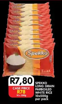 Shoprite Spekko long grain parboiled white rice offer