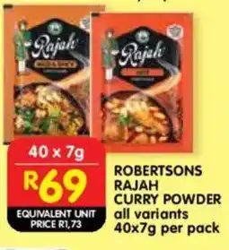 Shoprite Robertsons rajah curry powder offer