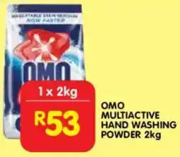 Shoprite Omo multiactive hand washing powder offer
