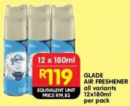 Shoprite Glade air freshener offer