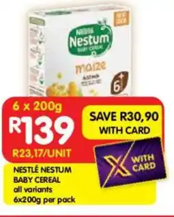 Shoprite Nestlé nestum baby cereal offer