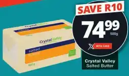 Checkers Crystal Valley Salted Butter offer