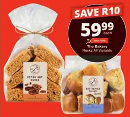 Checkers The Bakery Rusks All Variants offer