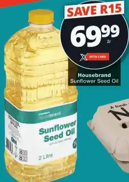 Checkers Housebrand Sunflower Seed Oil offer