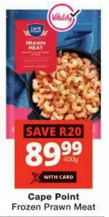 Checkers Cape Point Frozen Prawn Meat offer